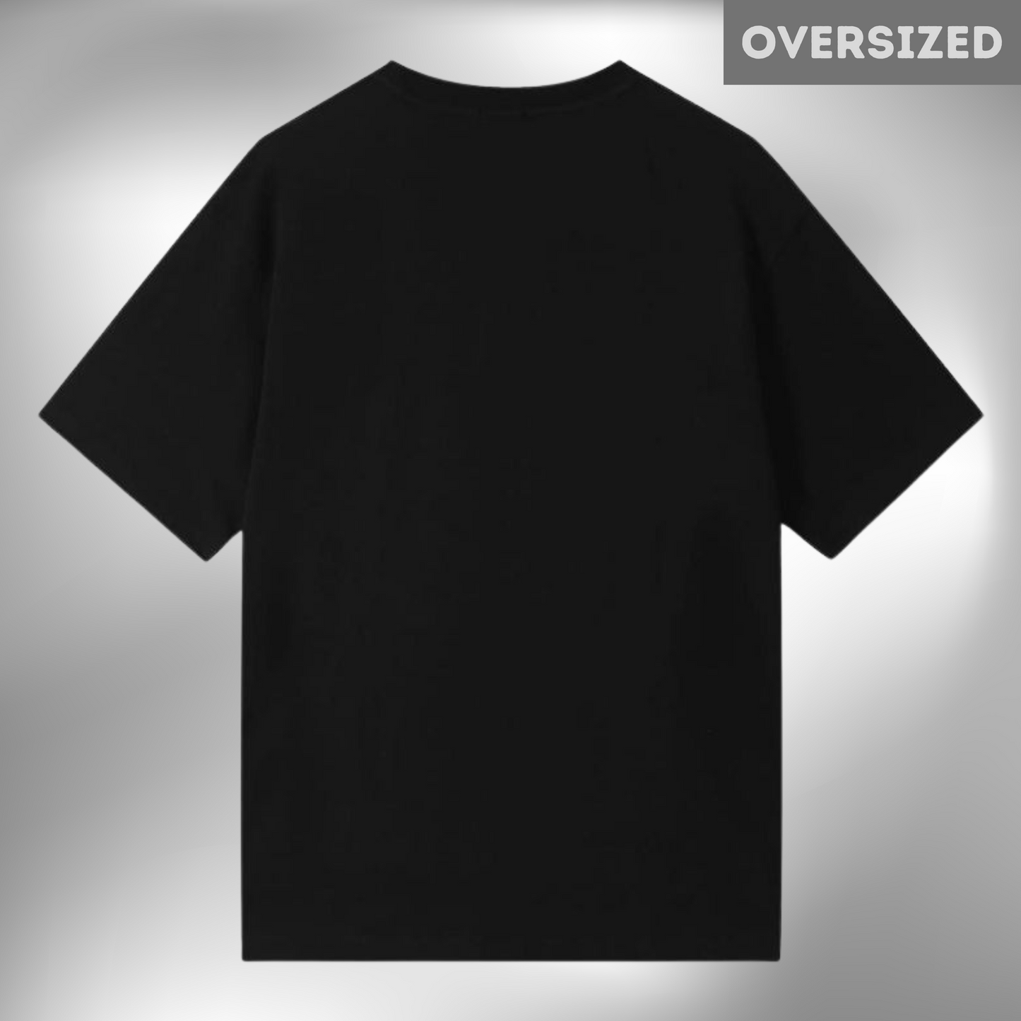 Men's Black Oversized Tshirt | Ek Dil Do Dhadkan
