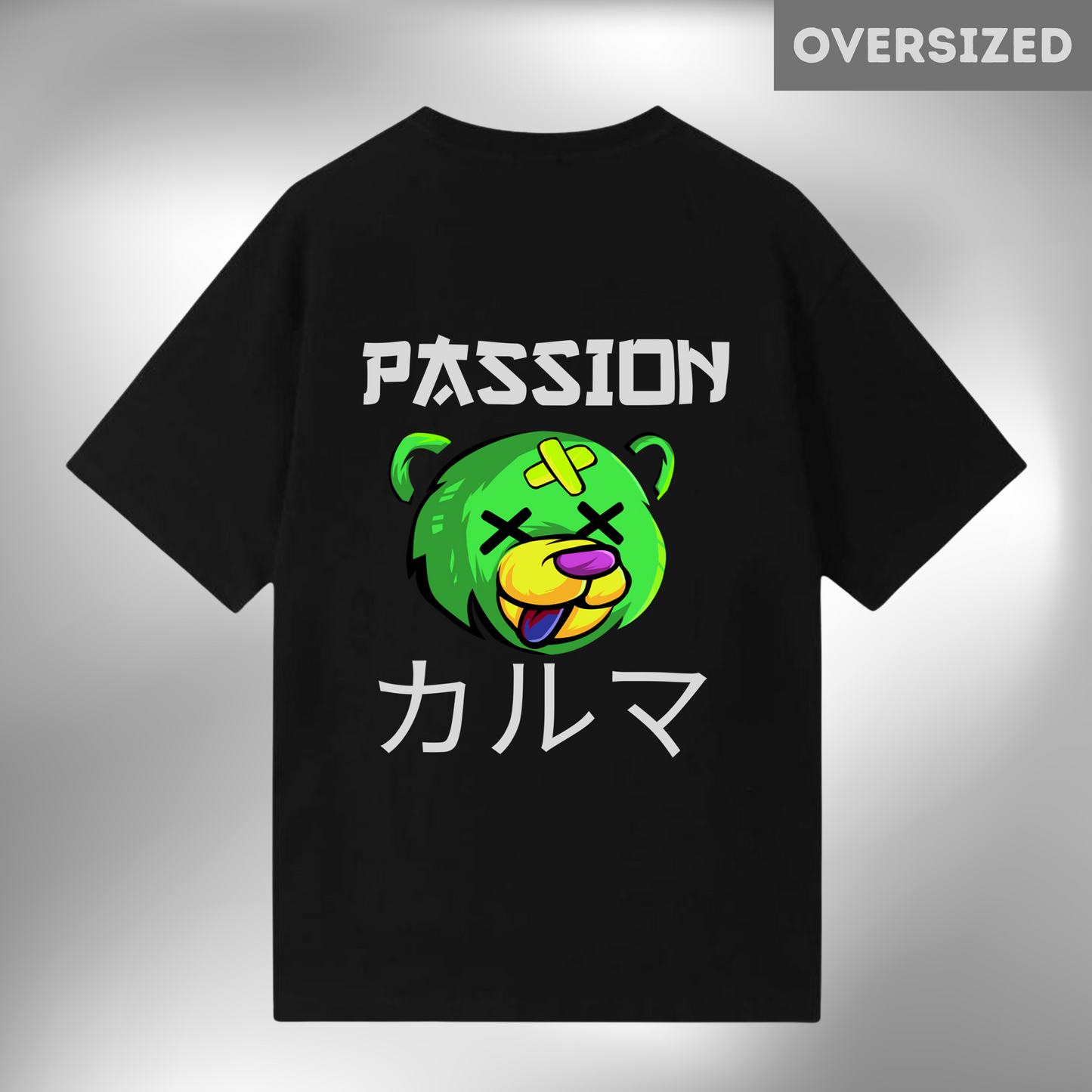 Passion & Karma | Black Oversized Tshirt